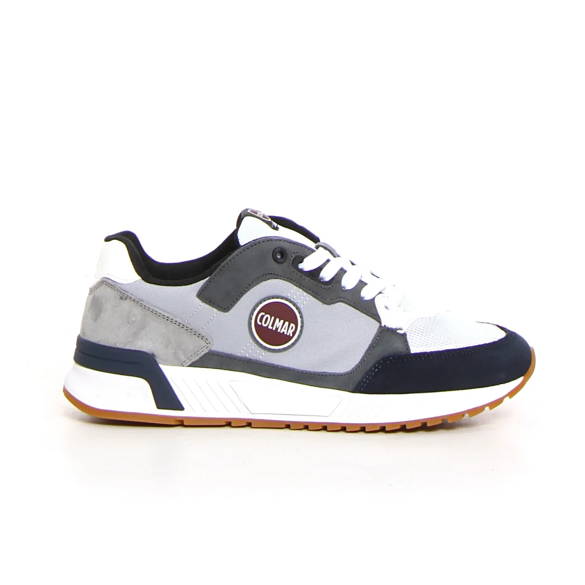 Scarpe casual da Uomo - COLMAR Art. DALTON VICE 070 sneakers GRAY NAVY WHITE - immagine 4