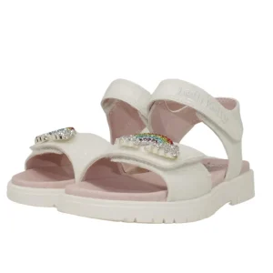 Scarpe da bambina LELLI KELLY - art. LKCV2070 BRITE BIANCO GLITTER sandaletti