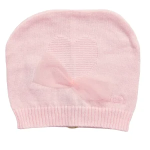 Cappellino neonata 100% COTONE con cuore
