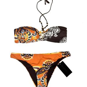 Bikini Fascia con Accessorio e Slip Chiuso Missbikini
