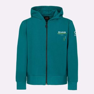 Felpa bambino Suns K Marzio Isla con cappuccio e zip