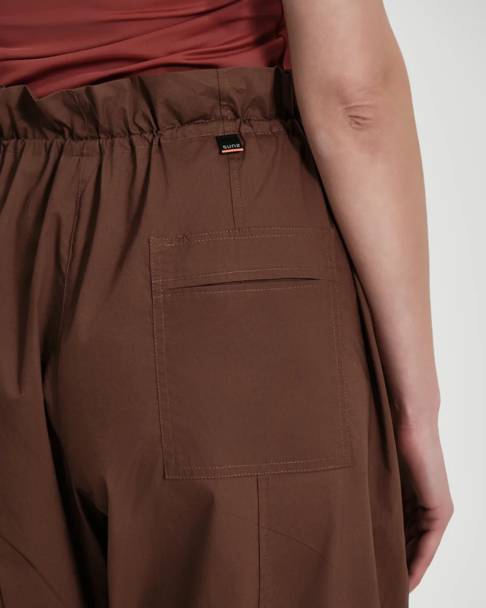 Pantalone donna Suns Nefrite in tessuto parachute leggero - immagine 6