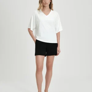 T-shirt donna Suns Calcedonia con scollo a V